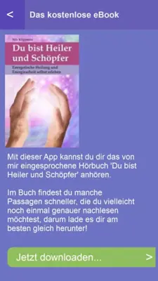 Du bist Heiler und Schöpfer android App screenshot 4